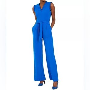 Nwt CALVIN KLEIN jumpsuit GREEN Sz 14